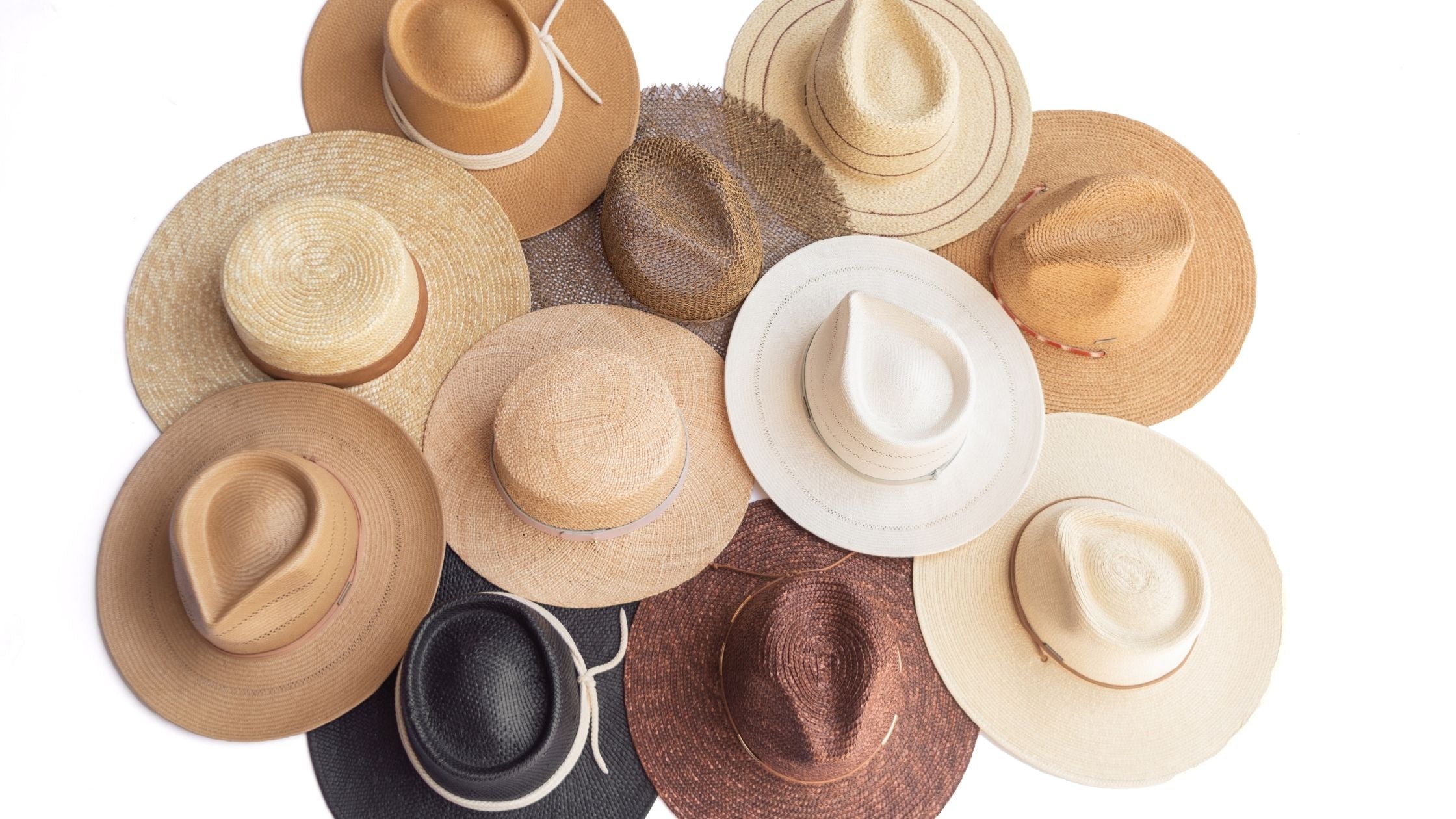 Straw Hat Color Comparison Guide - GIGI PIP