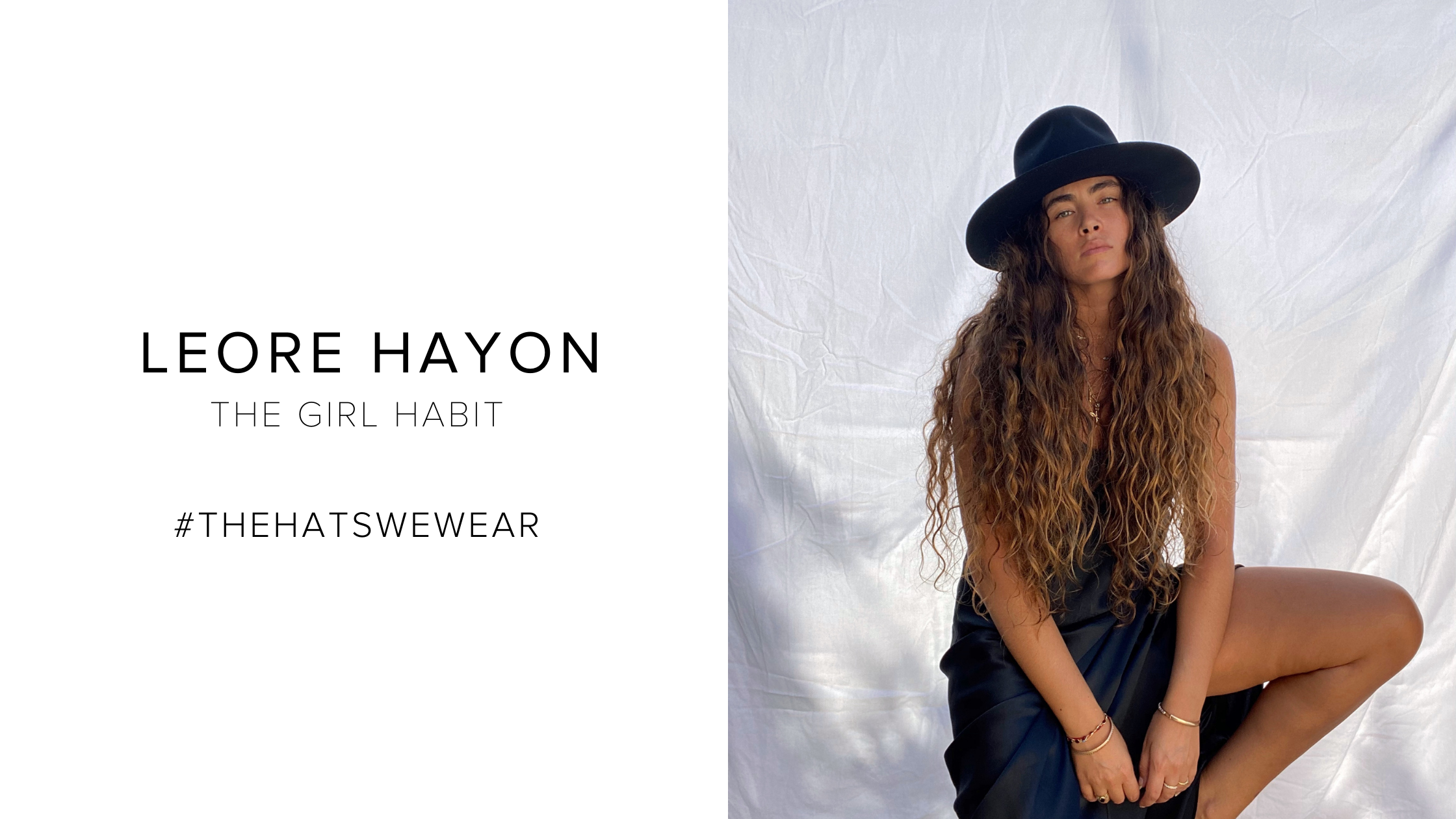How to style your hat with @thegirlhabit - GIGI PIP