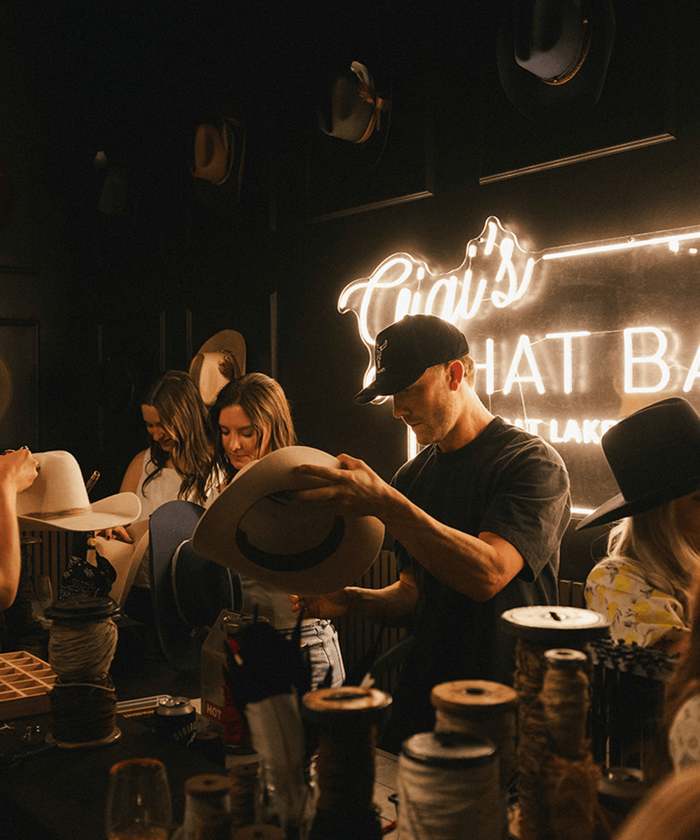 Custom Hat Bar Experience: SLC Retail Store - Book Now, Pay Later