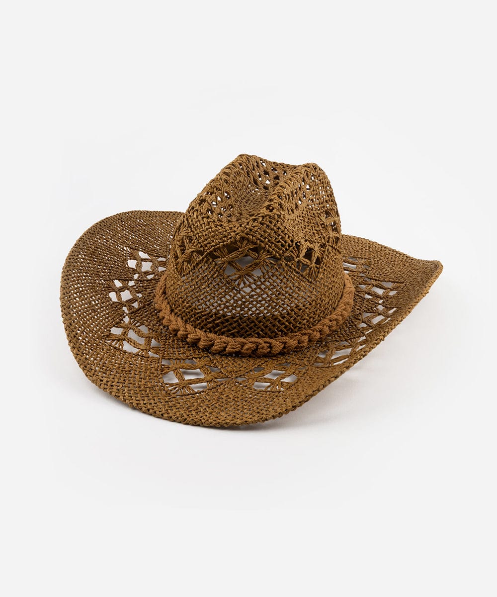 Remy Vented Cowboy Hat for Women Ladies Straw Hats by Gigi Pip