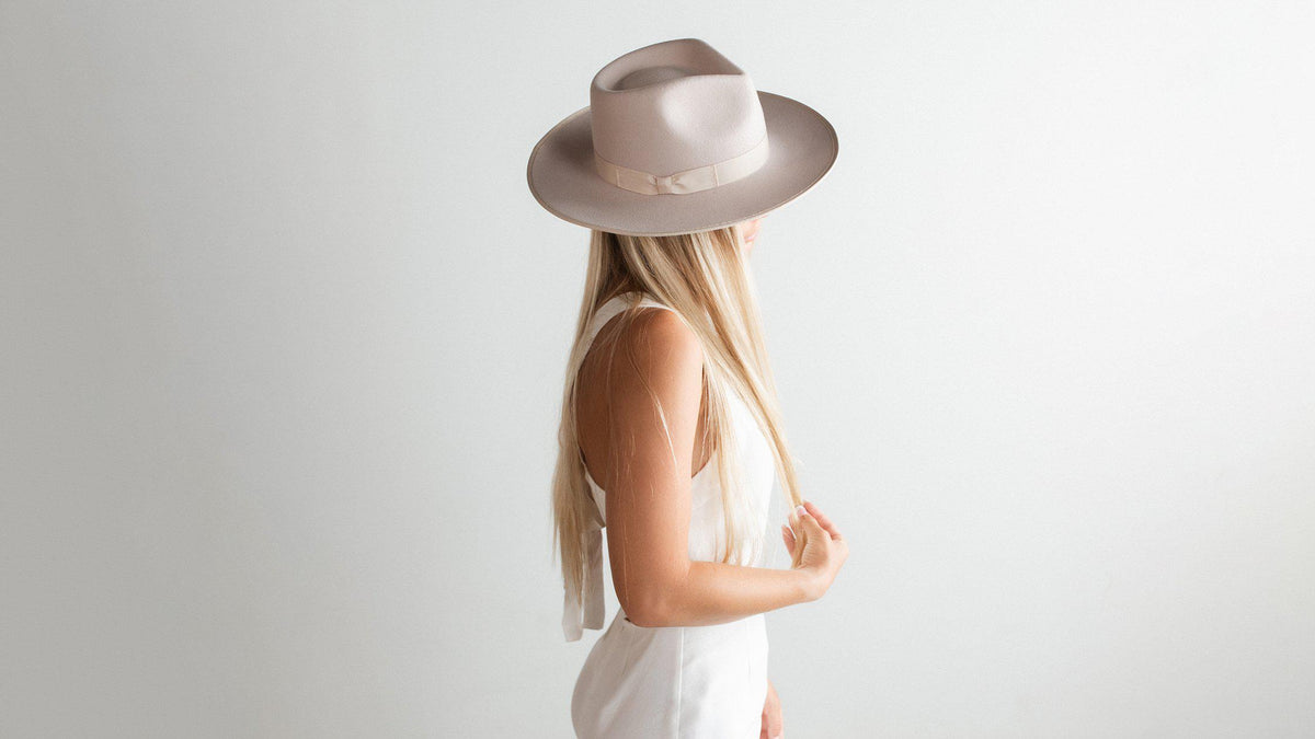 Felt Short Brim Hats - GIGI PIP