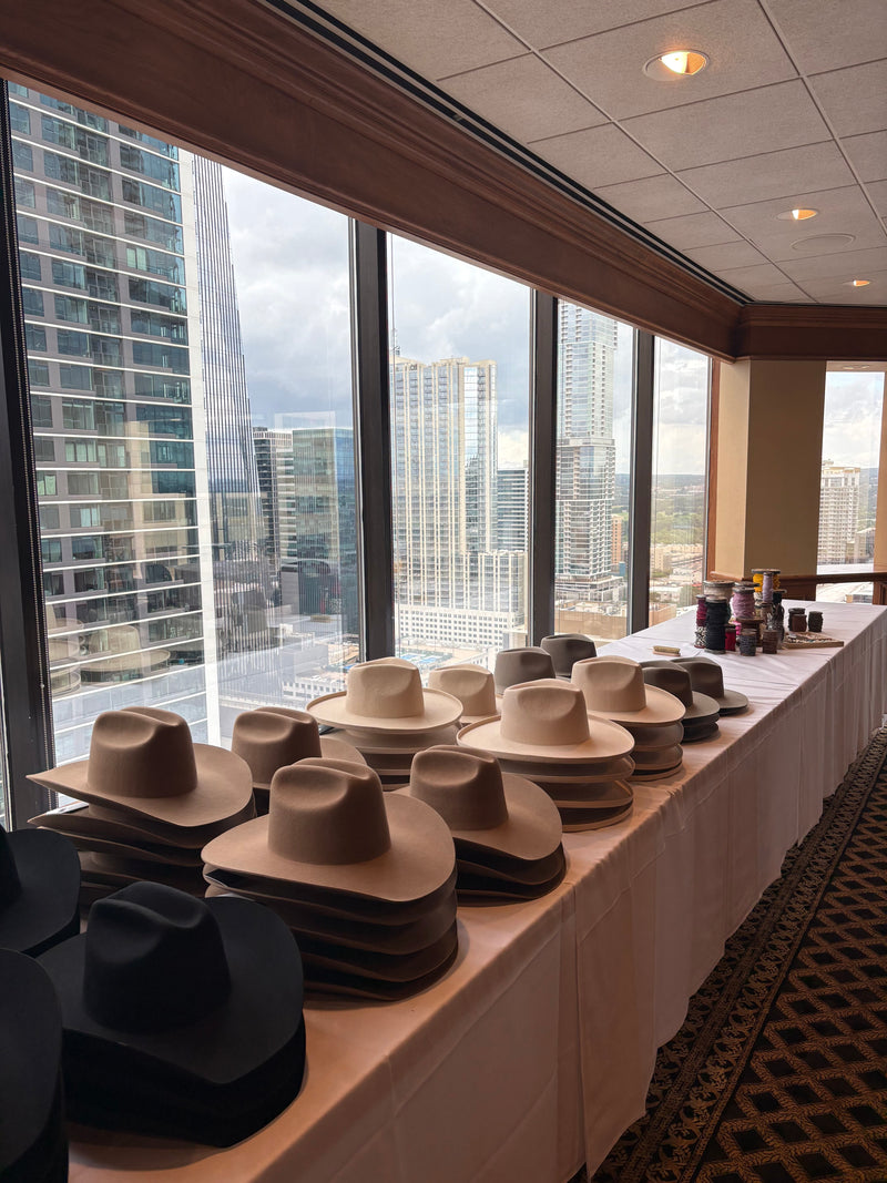 Custom Hat Bar Event for an Accounting Firm in Austin, Texas