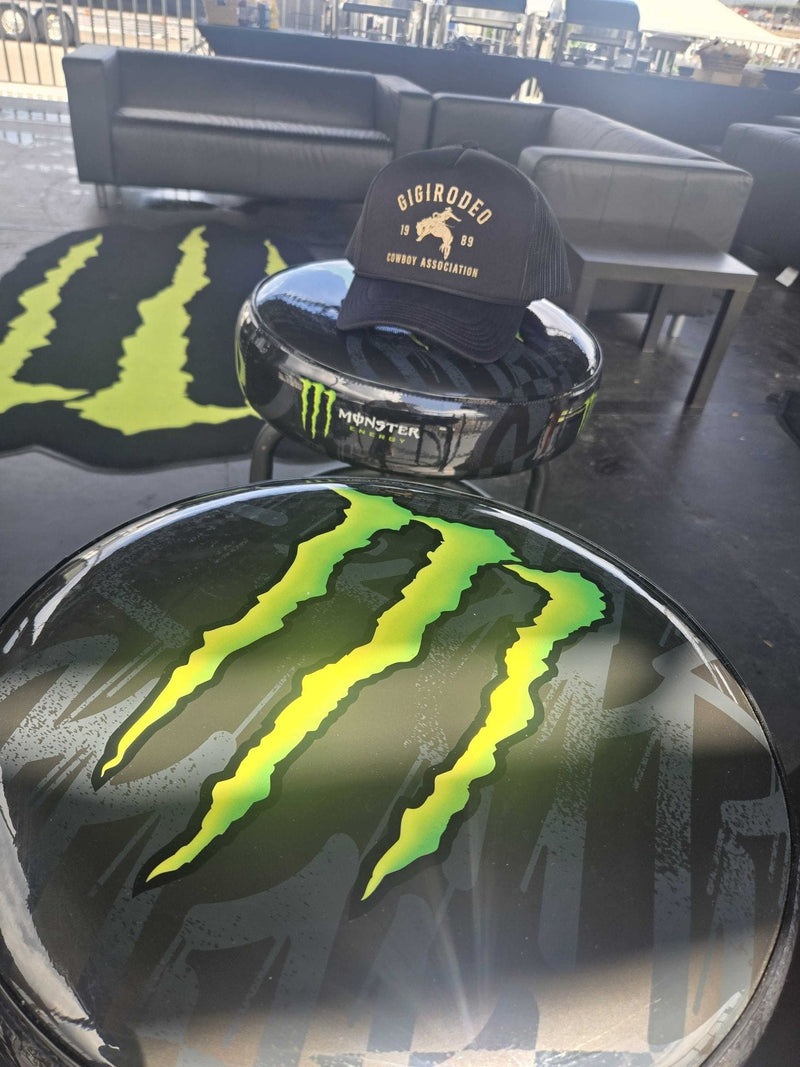 Monster Custom Hat Bar at Nashville NASCAR Weekend