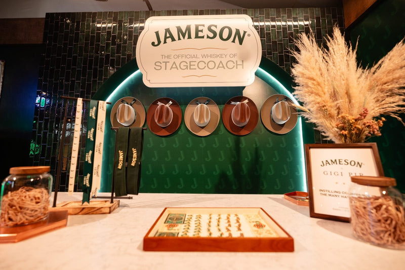 Gigi Pip + Jameson Whiskey + Stagecoach