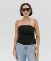 Gigi Pip sunglasses for women - Britt Shield Sunglasses - shield style women's sunglasses with an acetate frame + polarized lenses [amber]