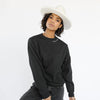 Gigi Pip apparel for women - Gigi Pip Sweatshirt - 100% cotton Gigi Pip branded crewneck sweatshirt for women [black]