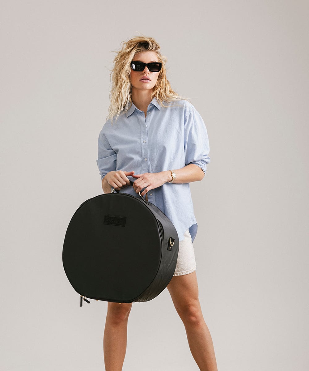 Travel Hat Box Luggage Protective Hat Travel Case Travel Luggage