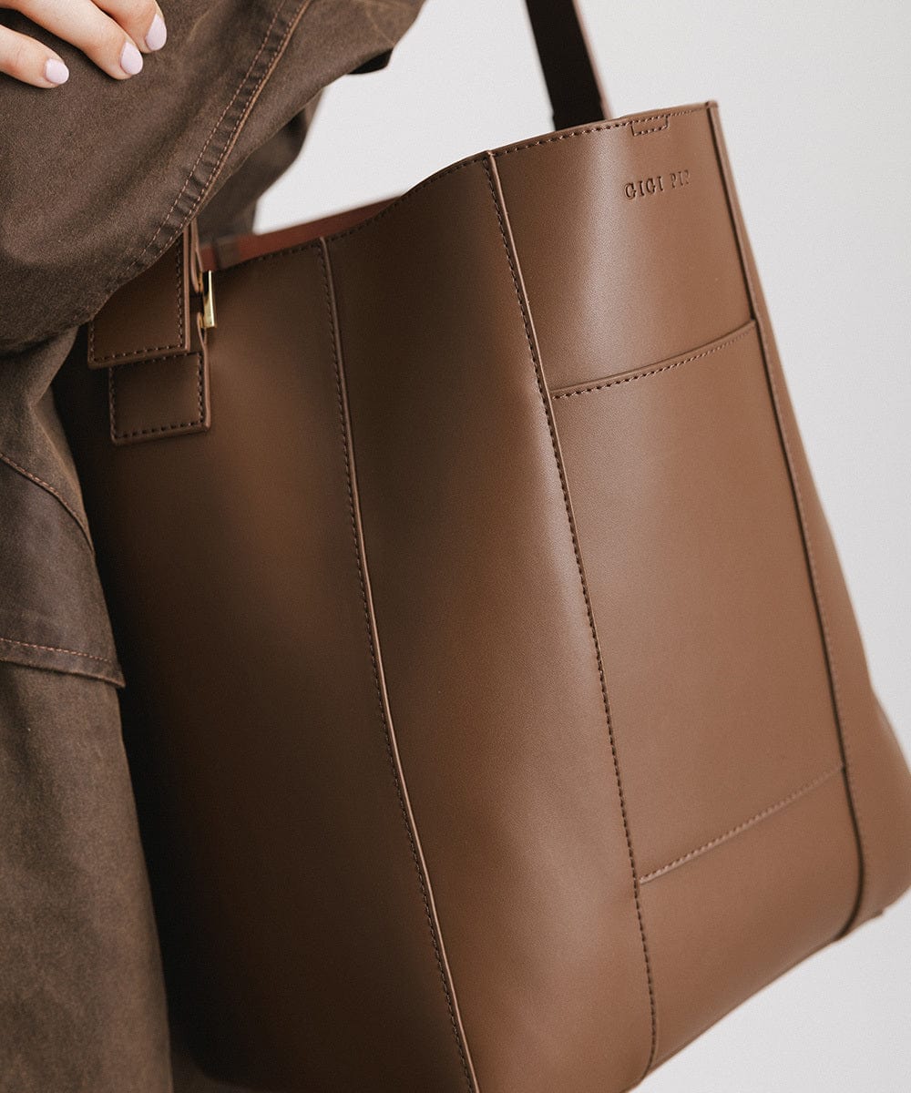 Dia Everyday Leather Tote Bag Genuine Leather Tote Purse for Women