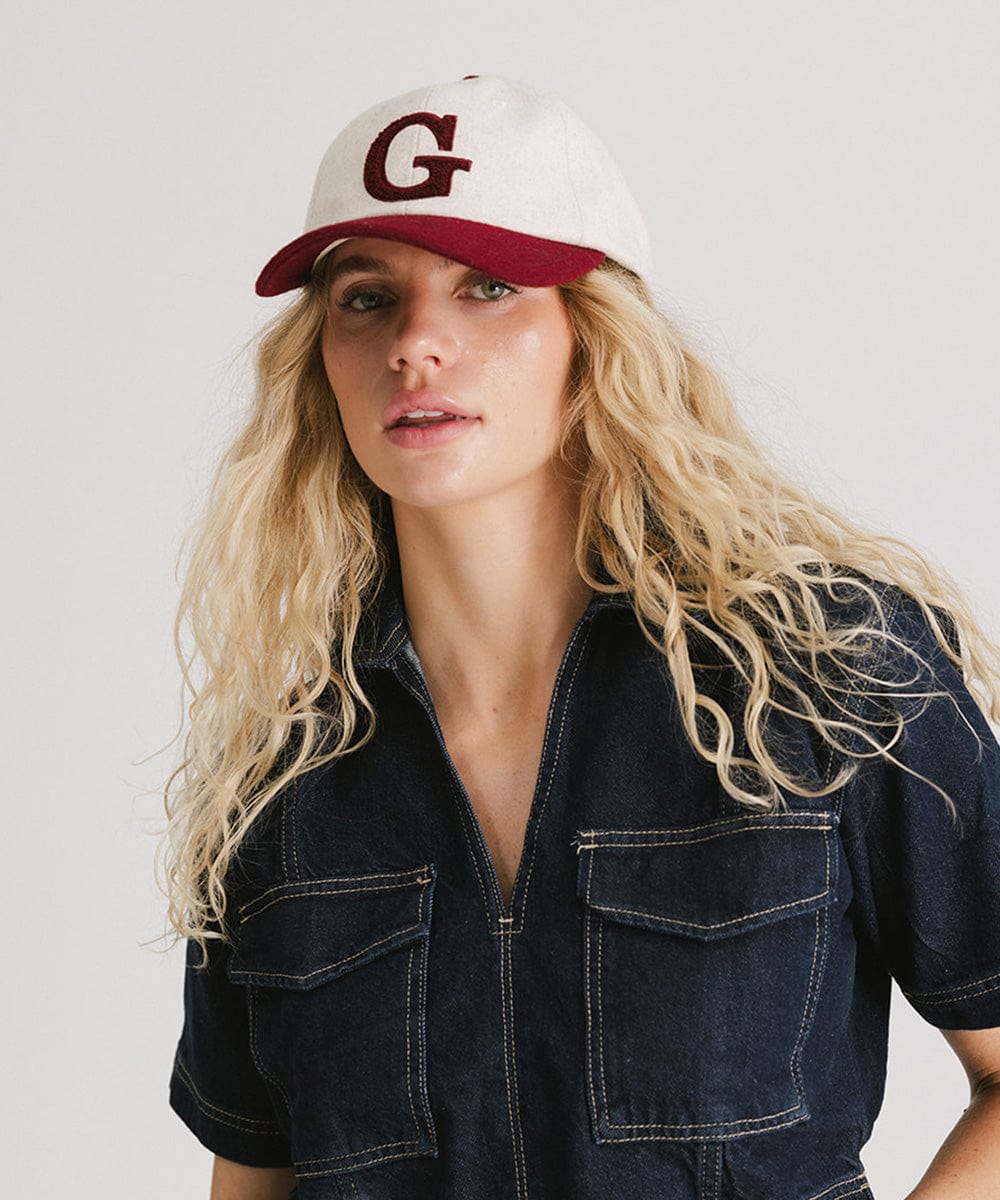 Carson Felt Ball Cap Women's Baseball Cap Ladies Baseball Cap Gigi Pip