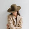 Gigi Pip hat bands + trims for women's hats - Triple Strand Band - triple strand rope band made from waxed cotton, featuring a tie knot in the back with rope tails used to tighten the band around the crown of your hat [chocolate]