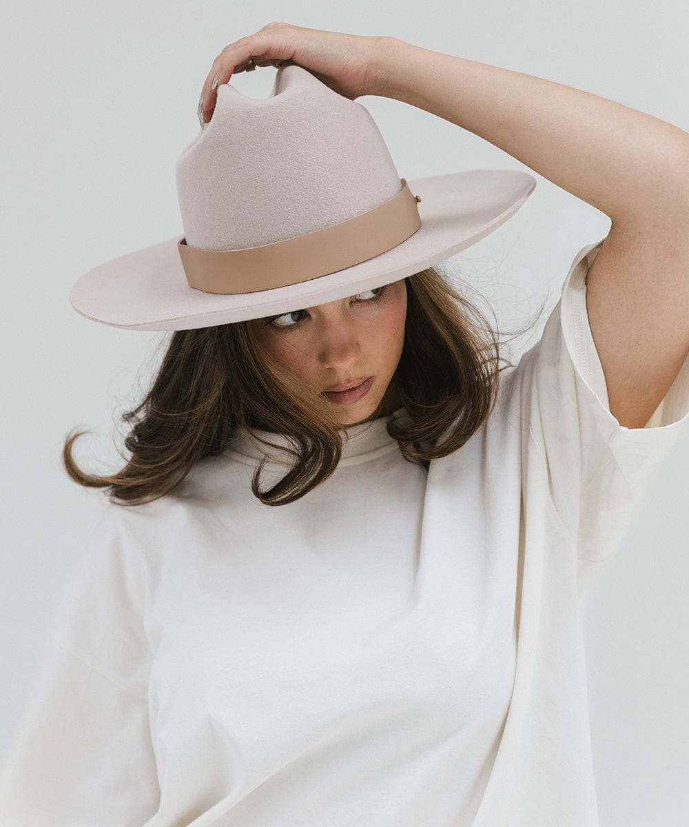 Wide Leather Hat Band | Classic Leather Hat Band for Women display picture 1