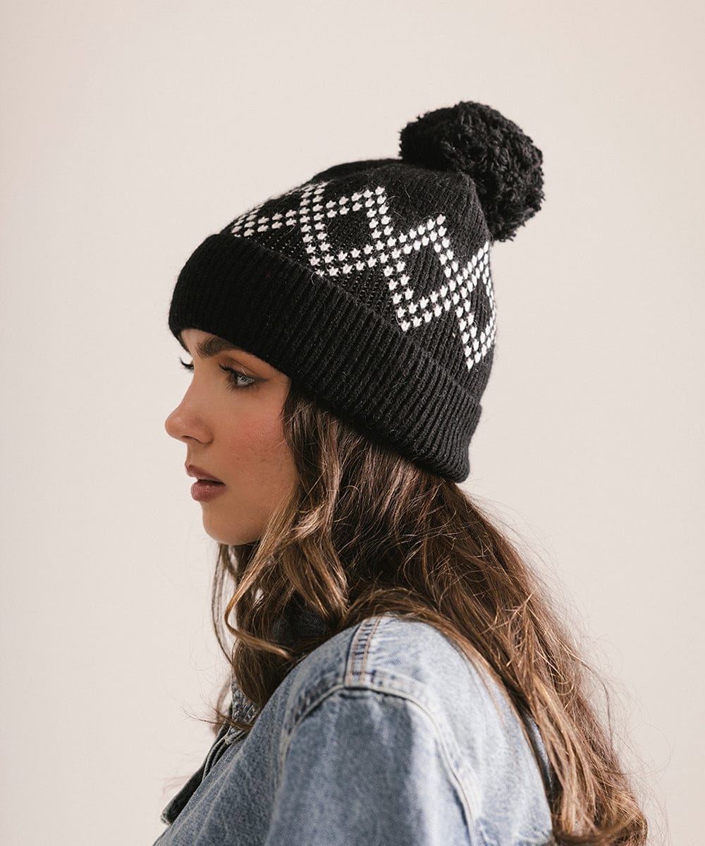 Elio Pom Beanie Winter Hats For Women Winter Beanie Womens  display picture 3