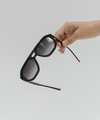 Gigi Pip sunglasses for women - Farrah Aviator Sunglasses - aviator style women's glasses with an acetate frame + polarized lenses [black]