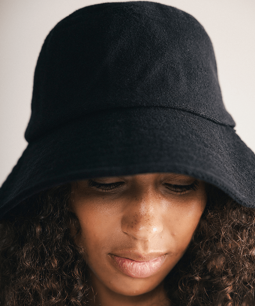 帽子 ALEXIASTAM Terry Bucket Hat Brown ALEXIASTAM Terry Bucket Hat Brown