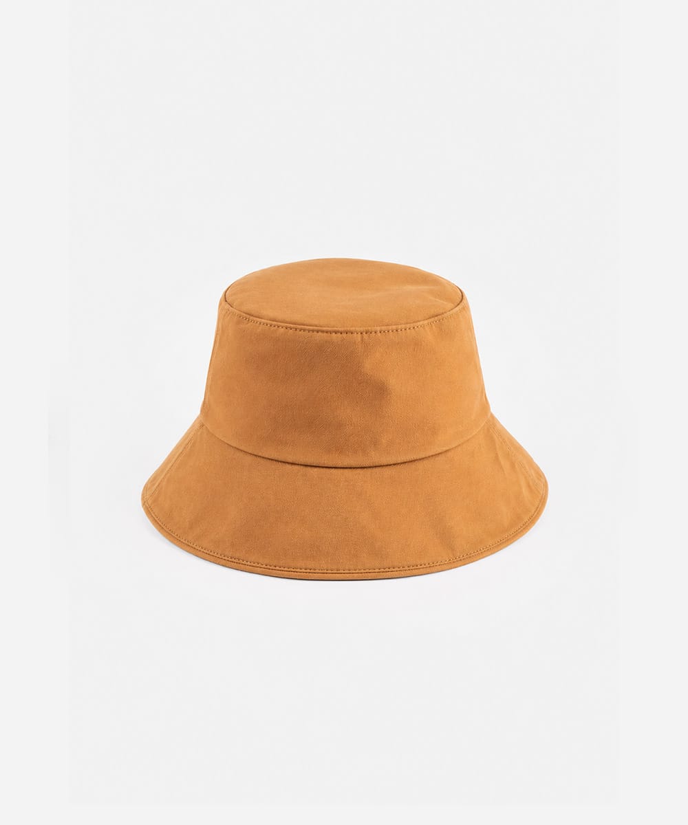 Brown bucket hat on a white background #color_brown