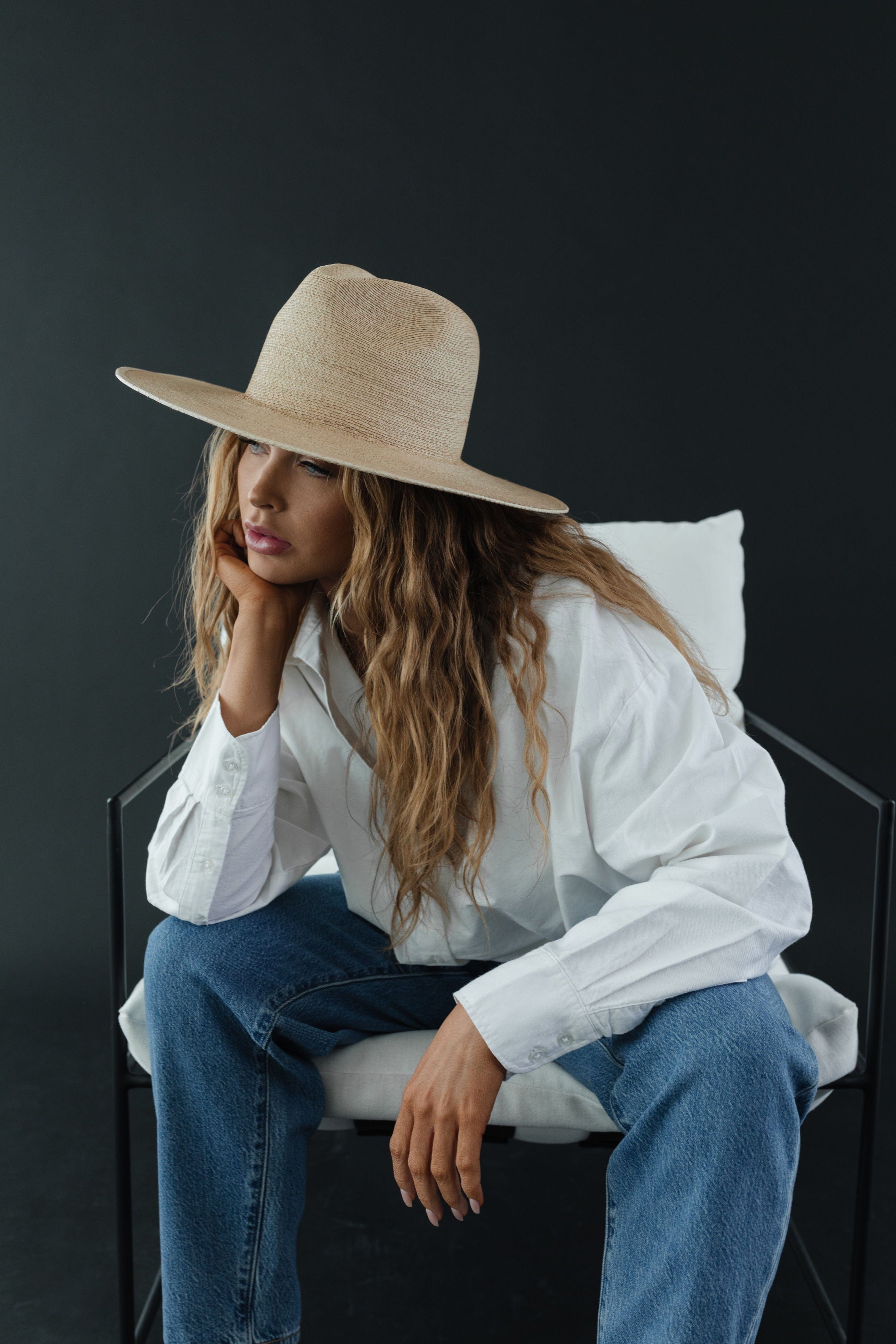 Cara Loren Straw Hat - Blemished