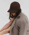 Gigi Pip ball caps for women - Carson Felt Ball Cap -  100% wool felt ball cap featuring a chenille patch G on the front + a semi-relaxed shape that's inspired by vintage dad caps [brown]