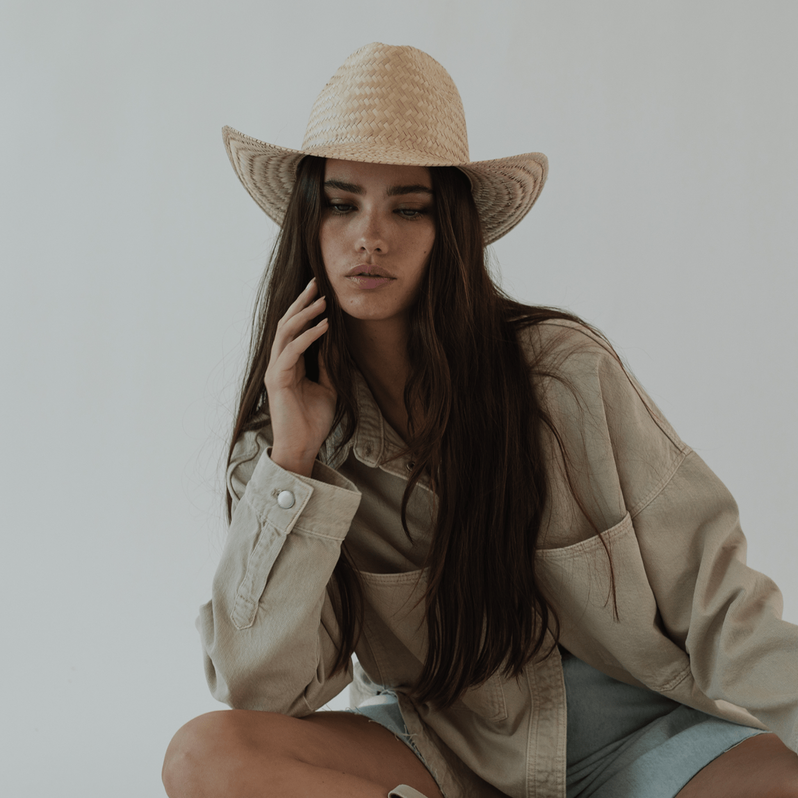 Womens western straw hats deals