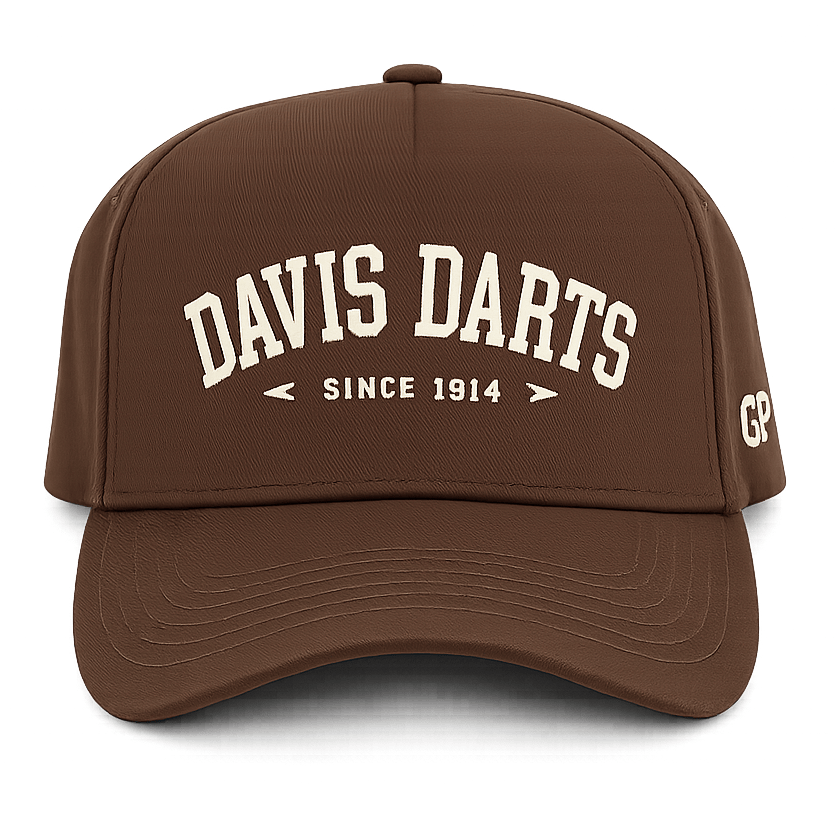 Davis Darts Brown Snapback - Regular Fit