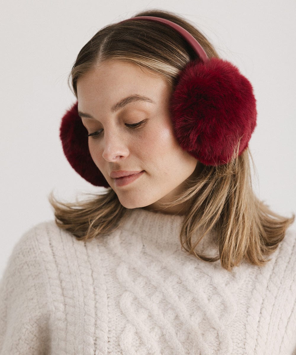Leena Faux Fur Earmuff Best Fur Hat Womens Fur Earmuff Gigi Pip