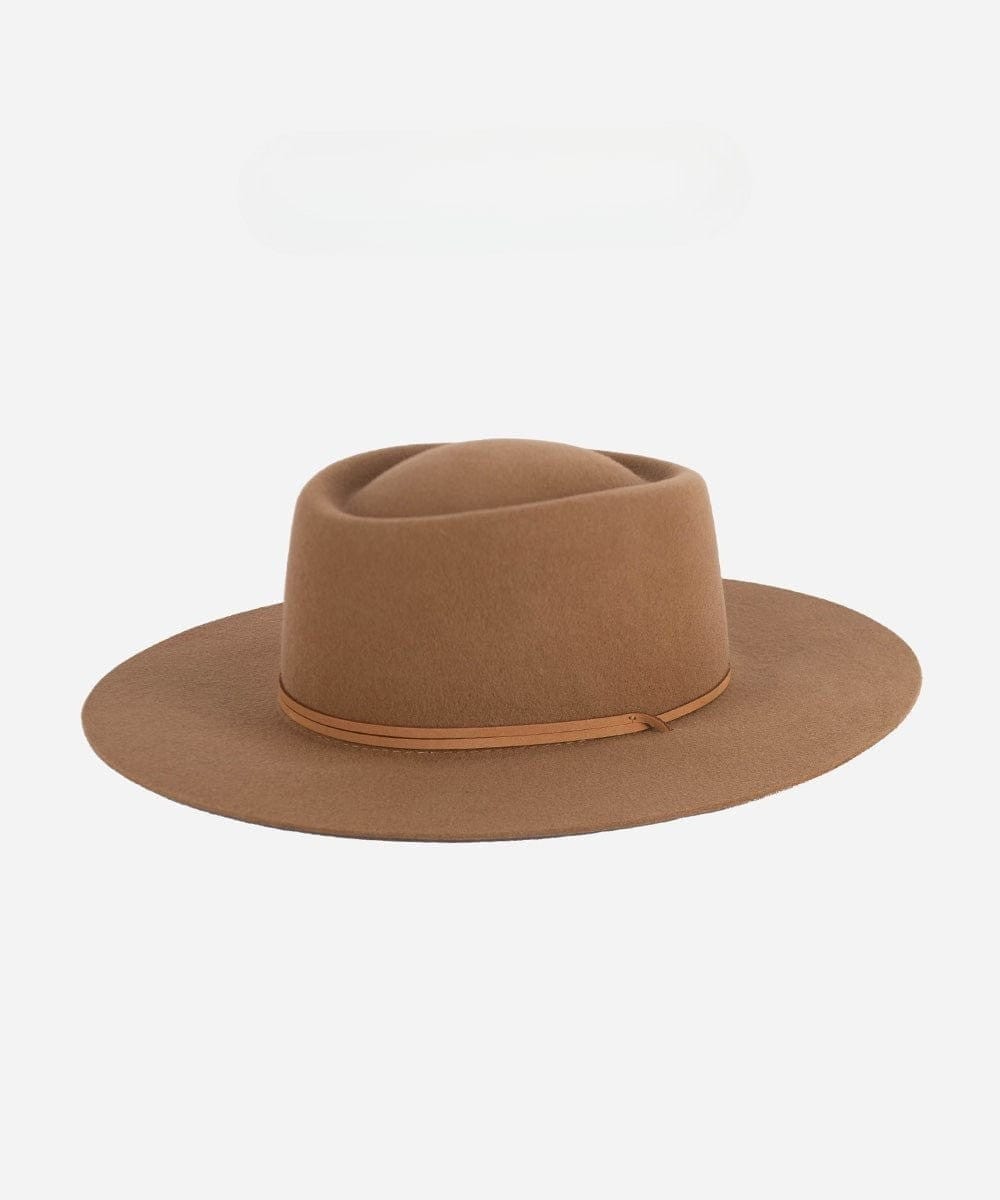 GIGI PIP\'\'s Wren Flat Brim Telescope Crown Hat - Rusty Red Wren Women main image 4