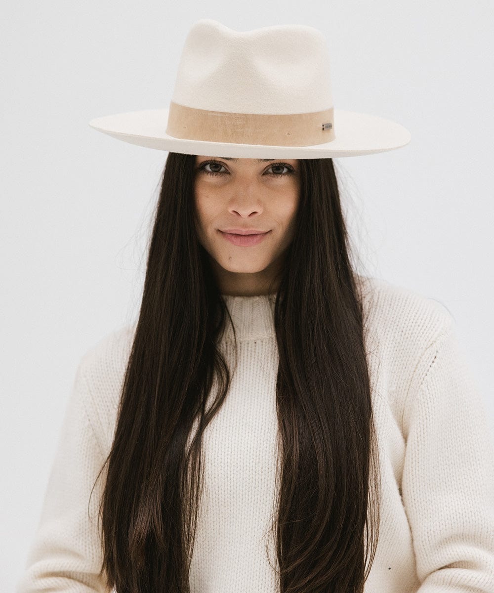 GIGI PIP Rancher Fedora hat size 53 /S 100% Australian Wool Ivory Cowgirl Hats Holly Rancher Fedora Hat Women Felt Hats For Women Gigi Pip main image 4