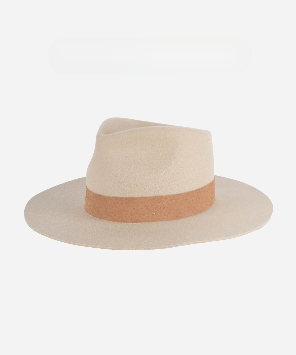 Miller Fedora - Ivory BLEMISHED Fedora Hat Western Style  display picture 1