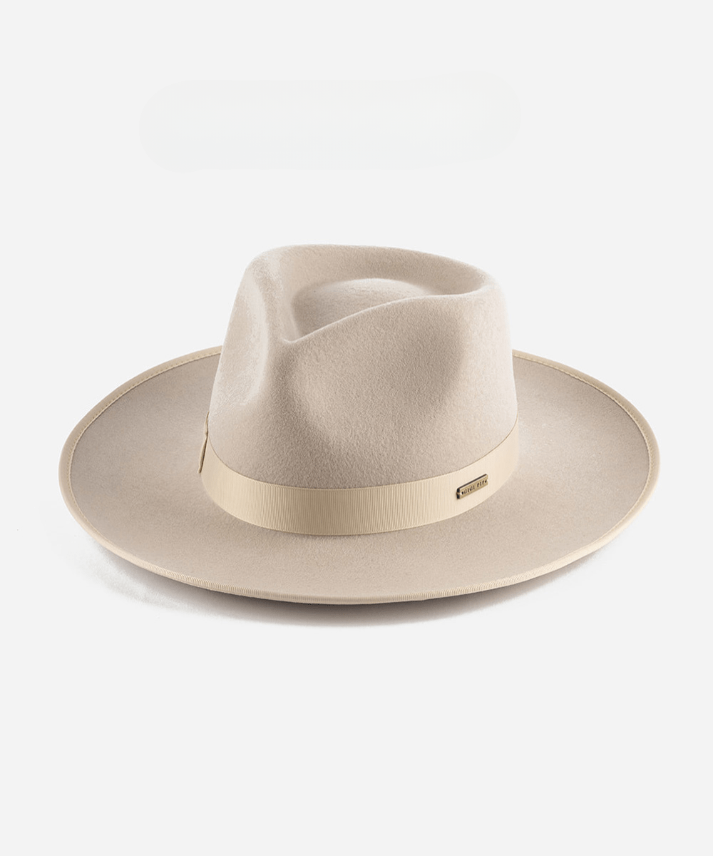 Monroe Rancher - Ivory Blemished | Women's Fall Felt Fedora Hat