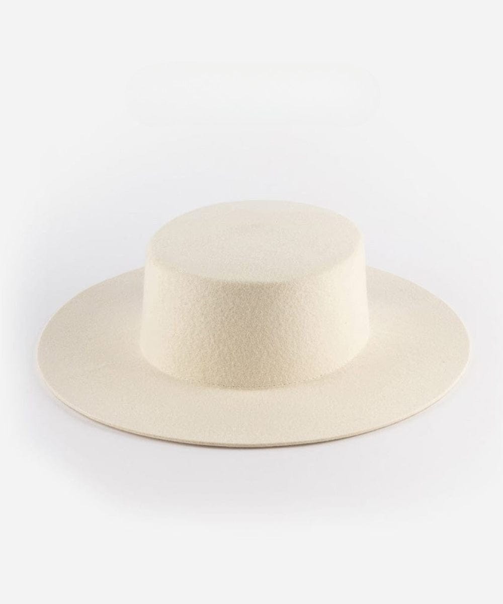 Dahlia Women's Boater Hat Felt Hat For Ladies GIGI PIP