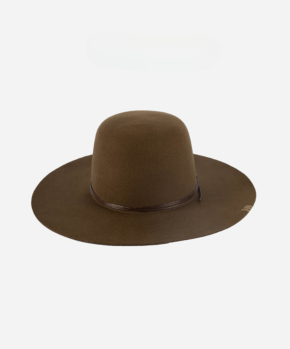 Rue Women's Open Crown Hat Felt Hat For Ladies Church Hat Gigi Pip Rue Women's Open Crown Hat Felt Hat For Ladies Church Hat Gigi Pip