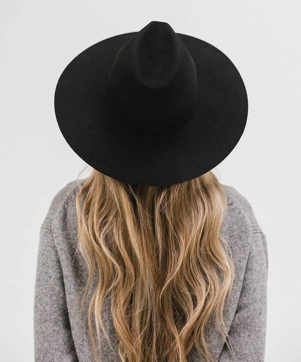 Scottie Wide Brim Fedora | Women's Felt Fedora Hat with Classic Style