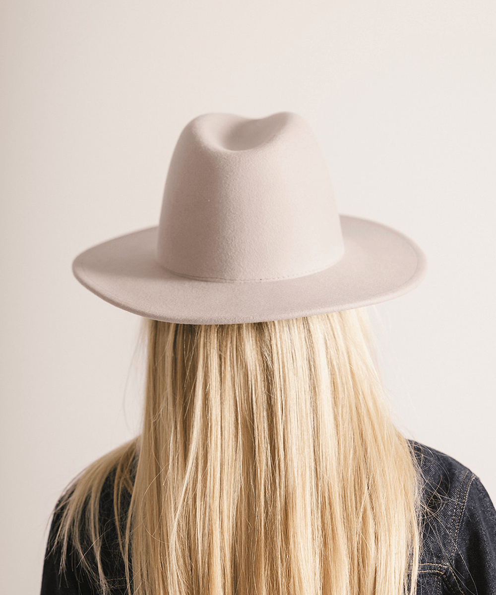 Wes Tall Fedora | Women's Structured Felt Fedora Hat