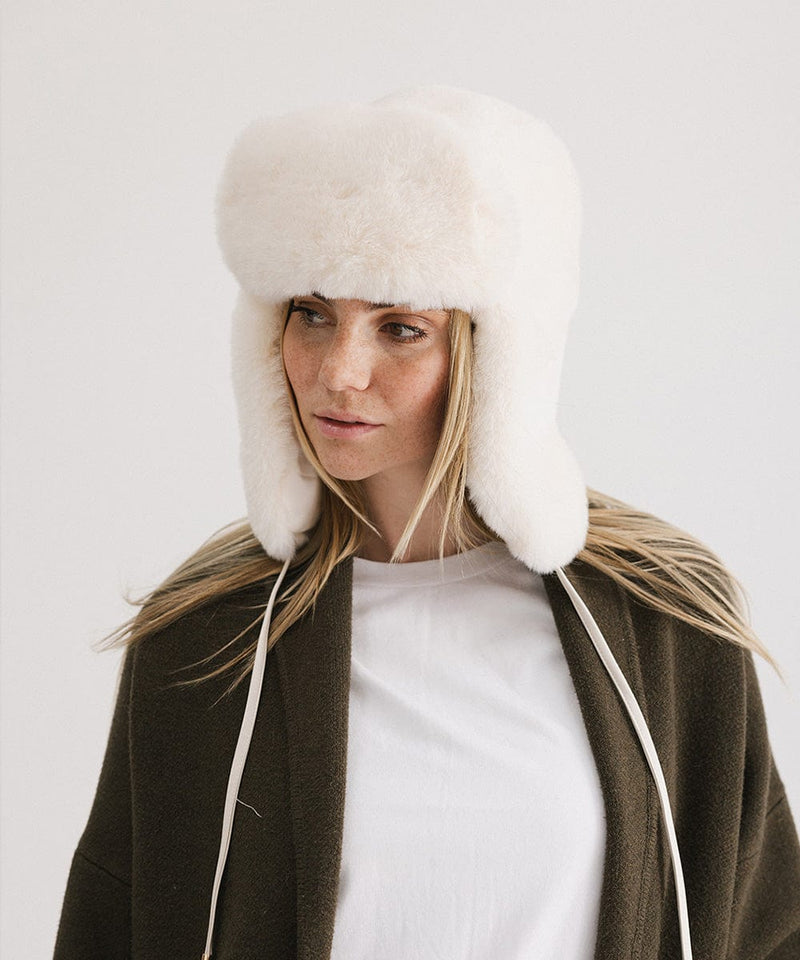 Logan Faux Fur Trapper Hat