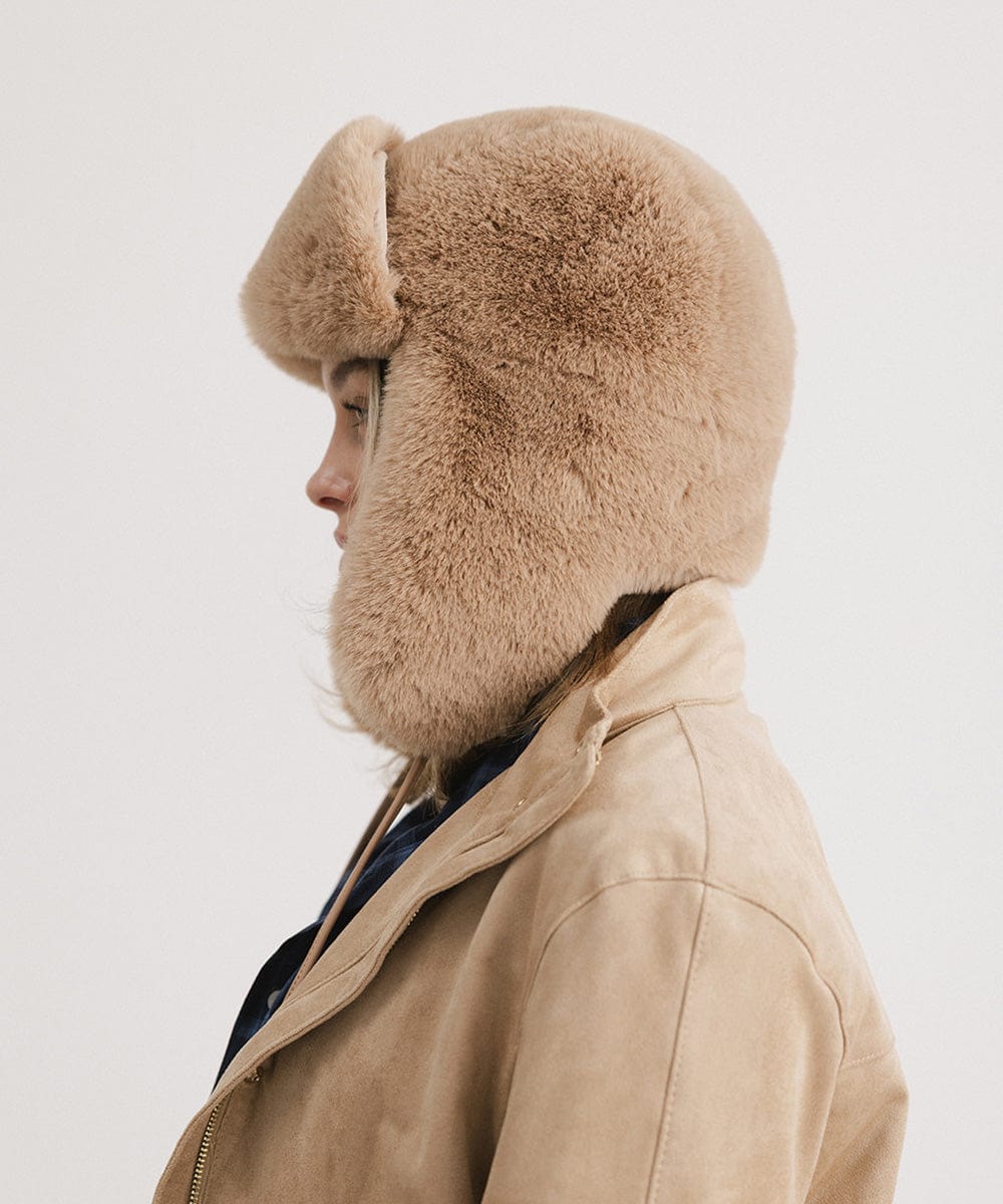 Logan Faux Fur Trapper Hat
