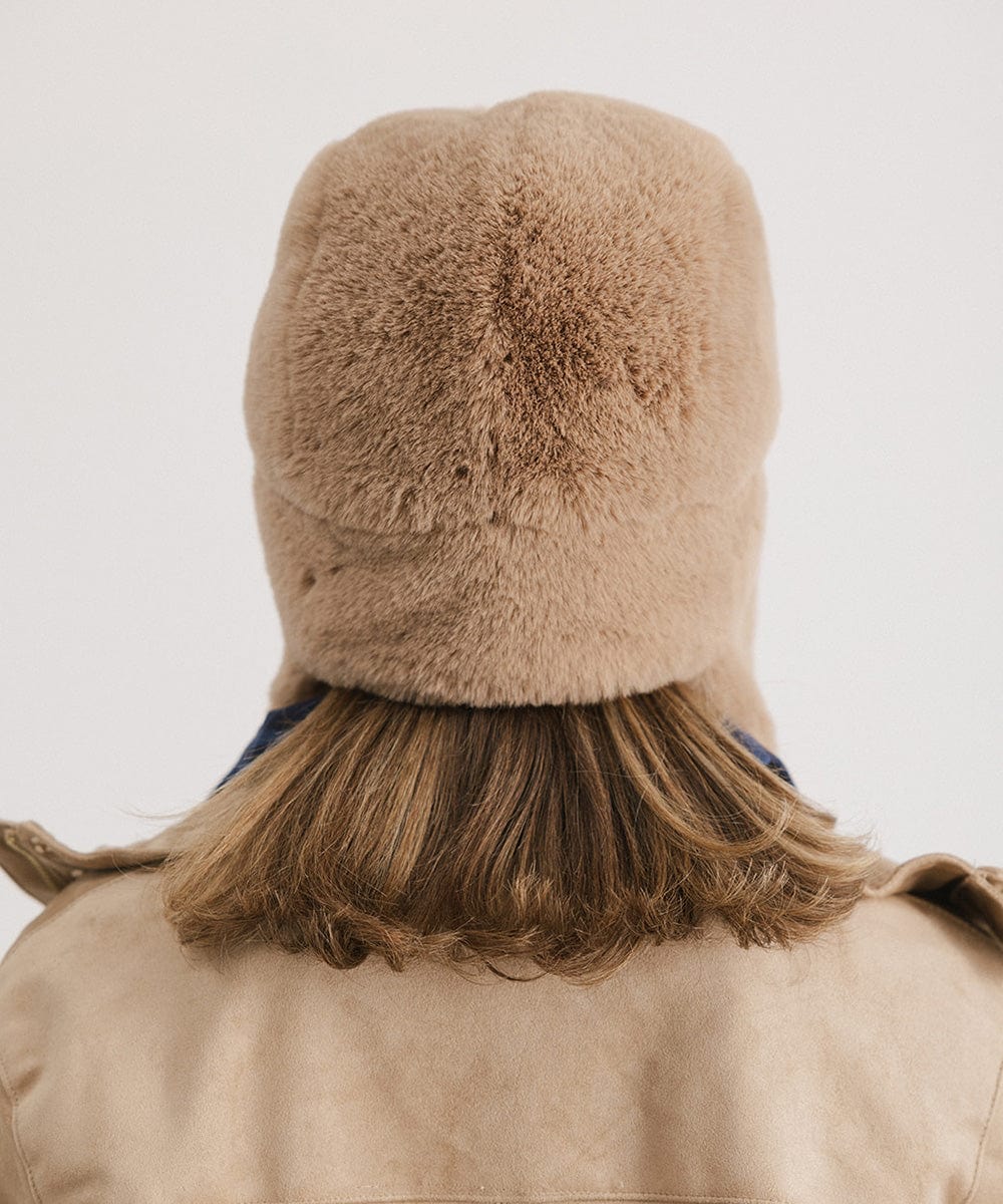 Luxurious Faux Mink Fur Trapper Hat Elegant Minimal Chic Winter Warm Amazon.com: BSYLOO Luxurious Faux Mink Fur Ladies Trapper  main image 3