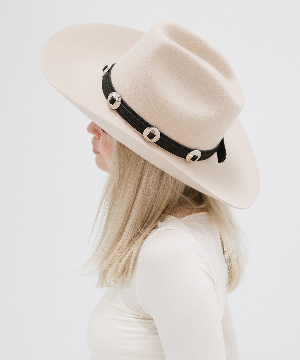 Genuine Leather Western Hat Band | Decorative Leather Hat Band display picture 3