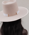 hat bands Lace Band White