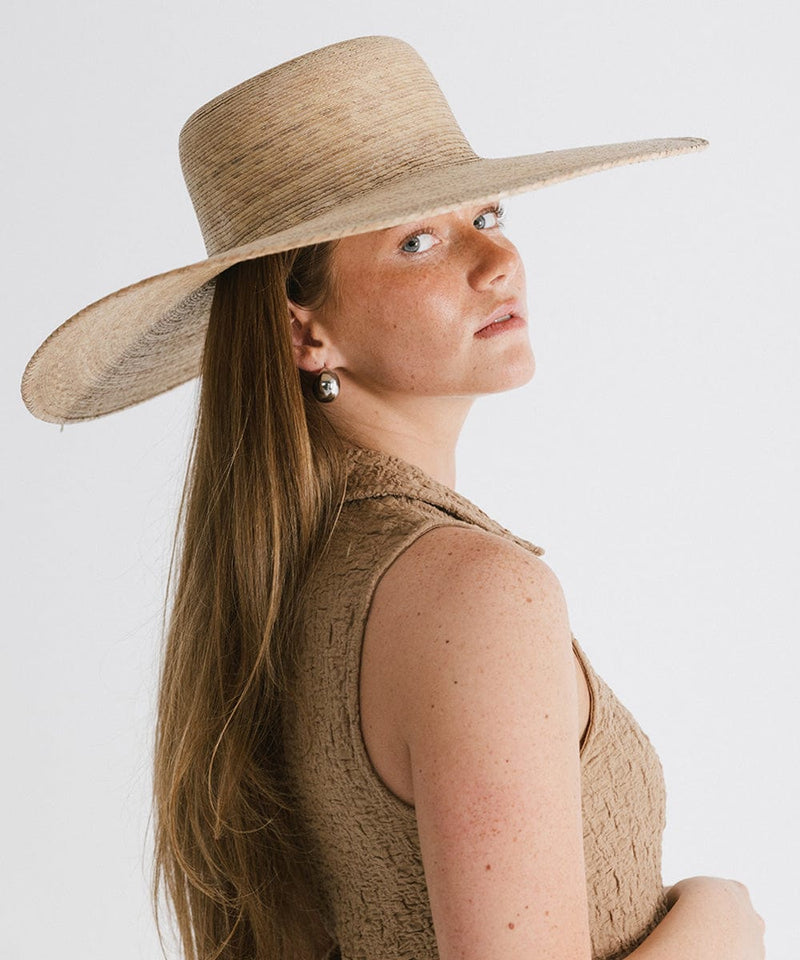 Myaraa Wide Brim Boater Hat main image 1