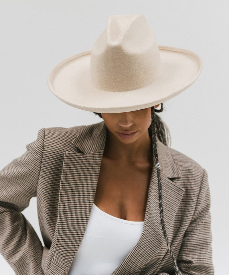 Jillian Pencil Brim Western Hat | Stylish Wide Brim Cowgirl Hat