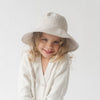 Gigi Pip bucket hats for kids - Rhode Kids Bucket Hat - 100% cotton adjustable bucket hat for kids featuring a removable chin strap [latte]