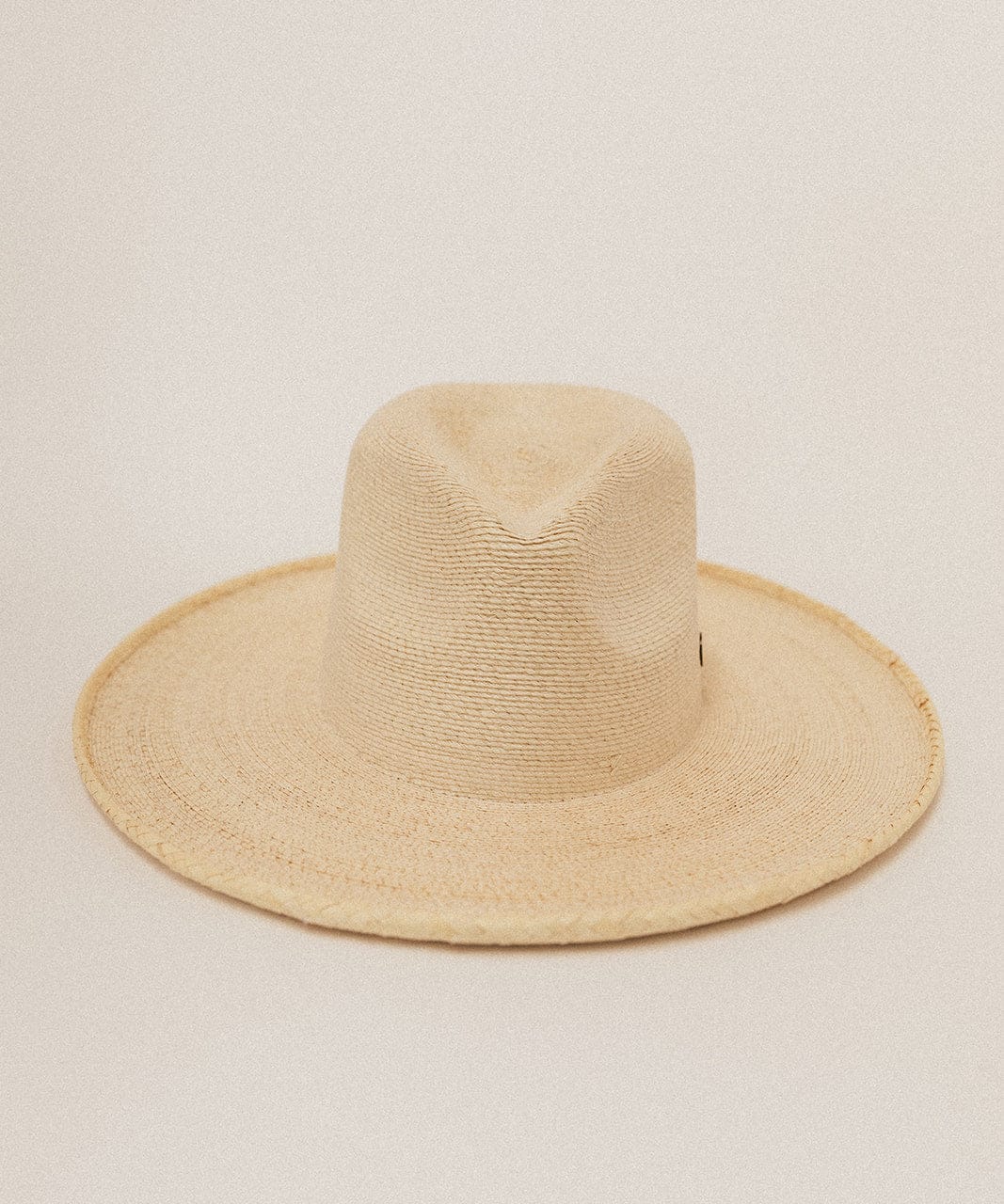 BEALE STREET FLAT PENCIL-BRIMMED PALM FEDORA