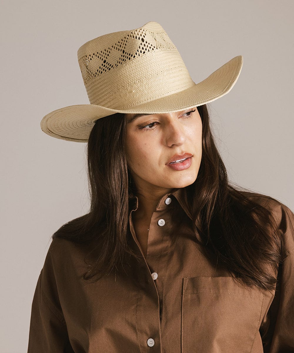 Cassidy Rancher Cowboy Hat for Women | Ladies Straw Hats by  display picture 1