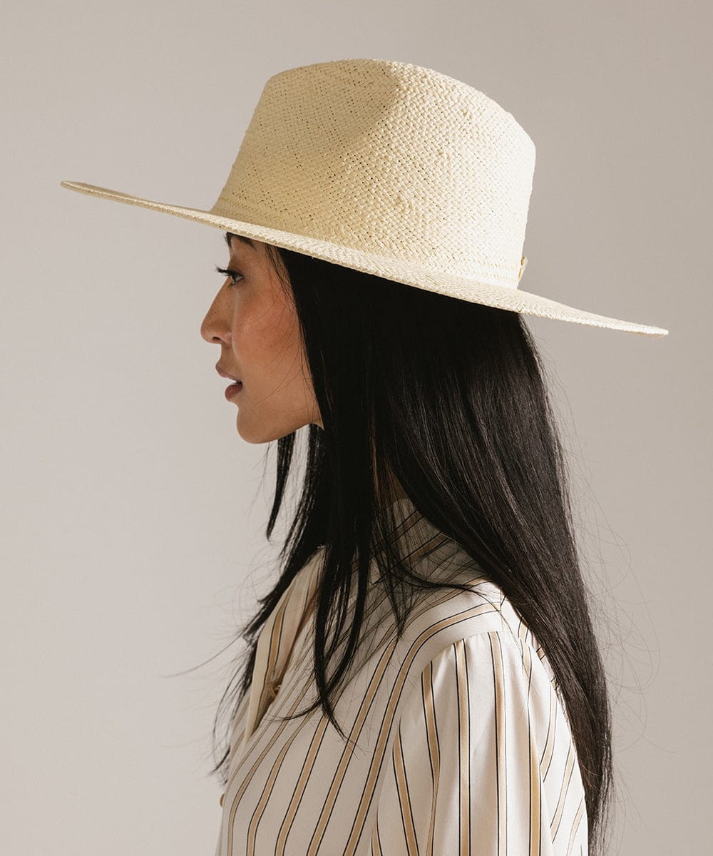 Faye Wide Brim Fedora Sun Hat for Women Ladies Sun Hats by Gigi Pip