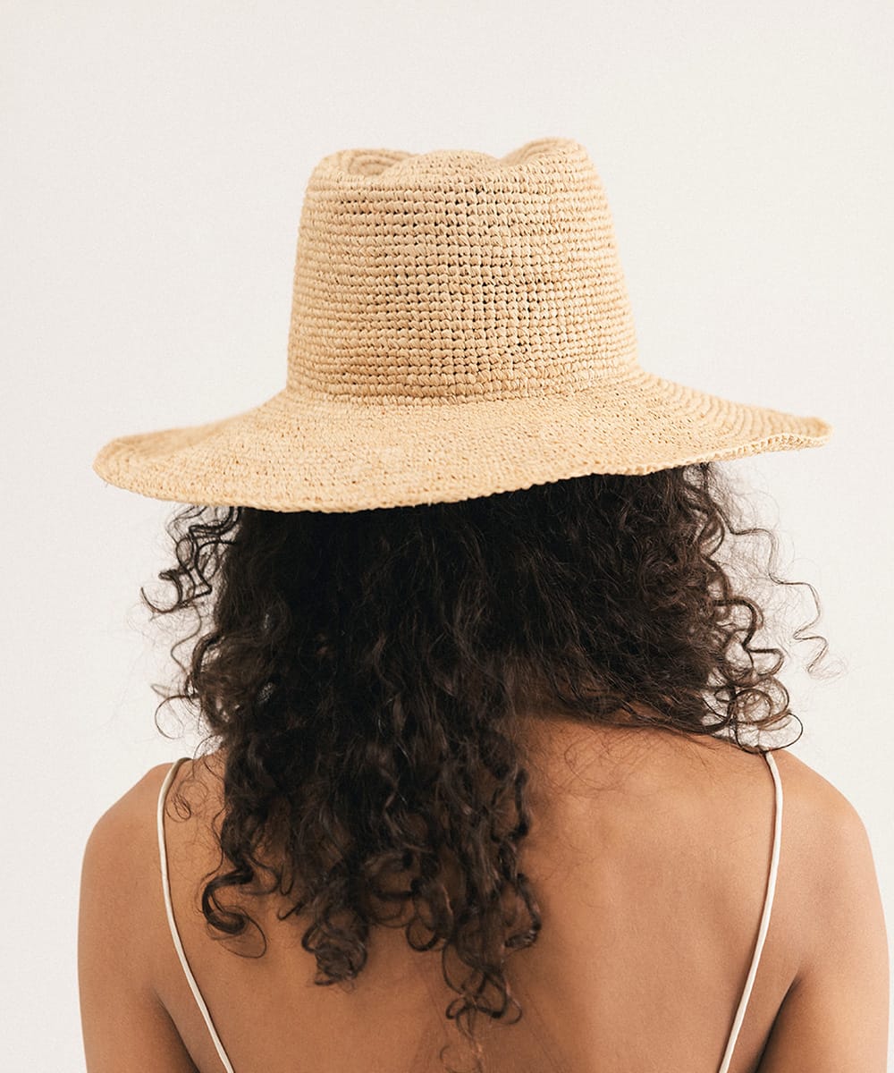 Hollis Packable Fedora | Straw Cowboy Hats for Women display picture 1