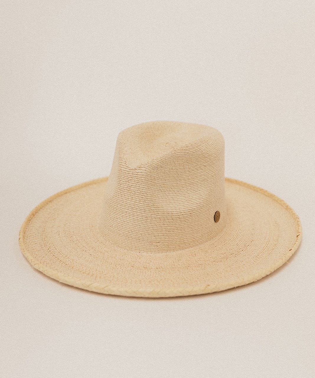 BEALE STREET FLAT PENCIL-BRIMMED PALM FEDORA