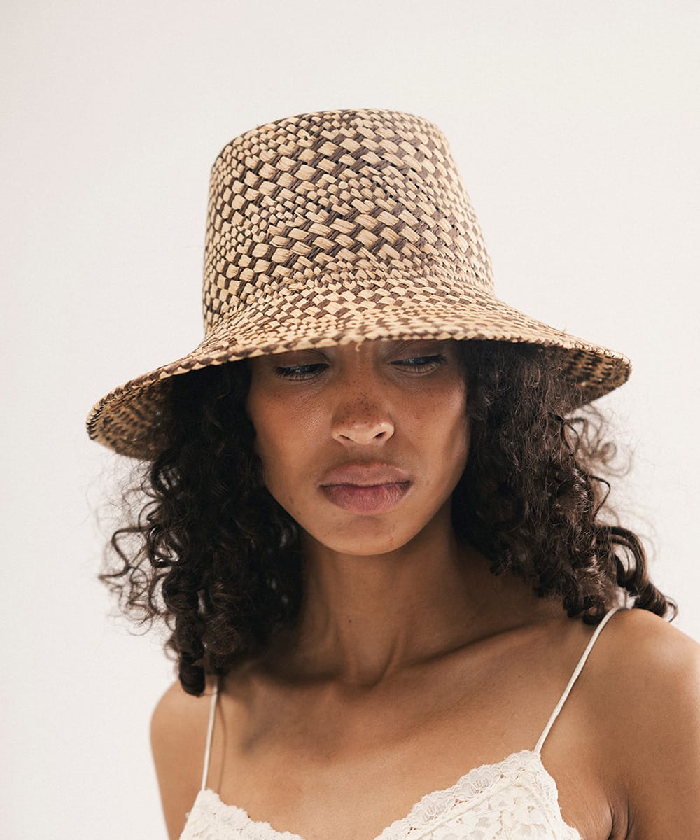 Marlow Woven Bucket Hat | Straw Cowboy Hats for Women