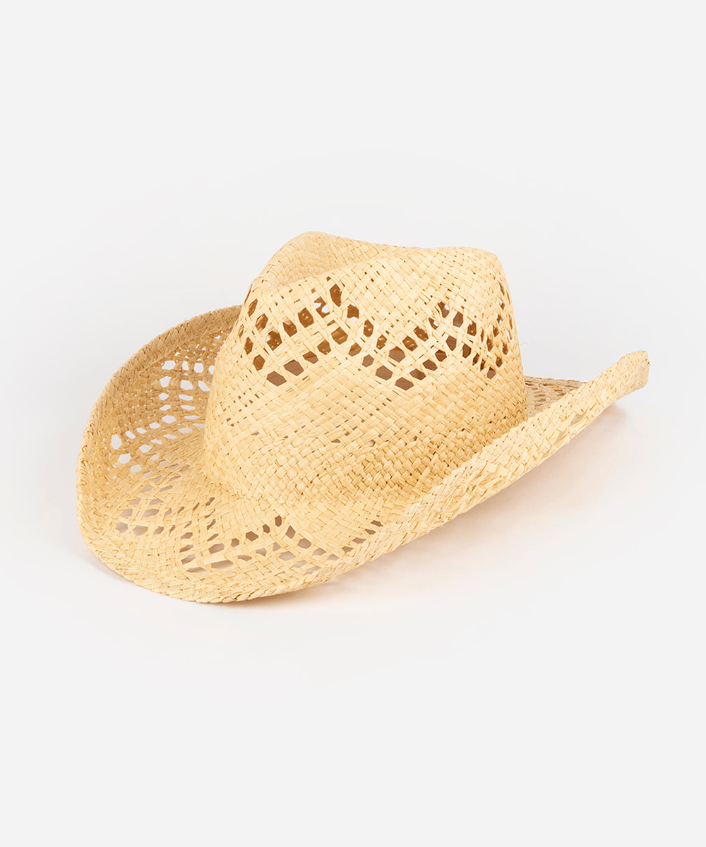 Nona Fedora Straw Hat | Straw Cowboy Hats for Women display picture 3