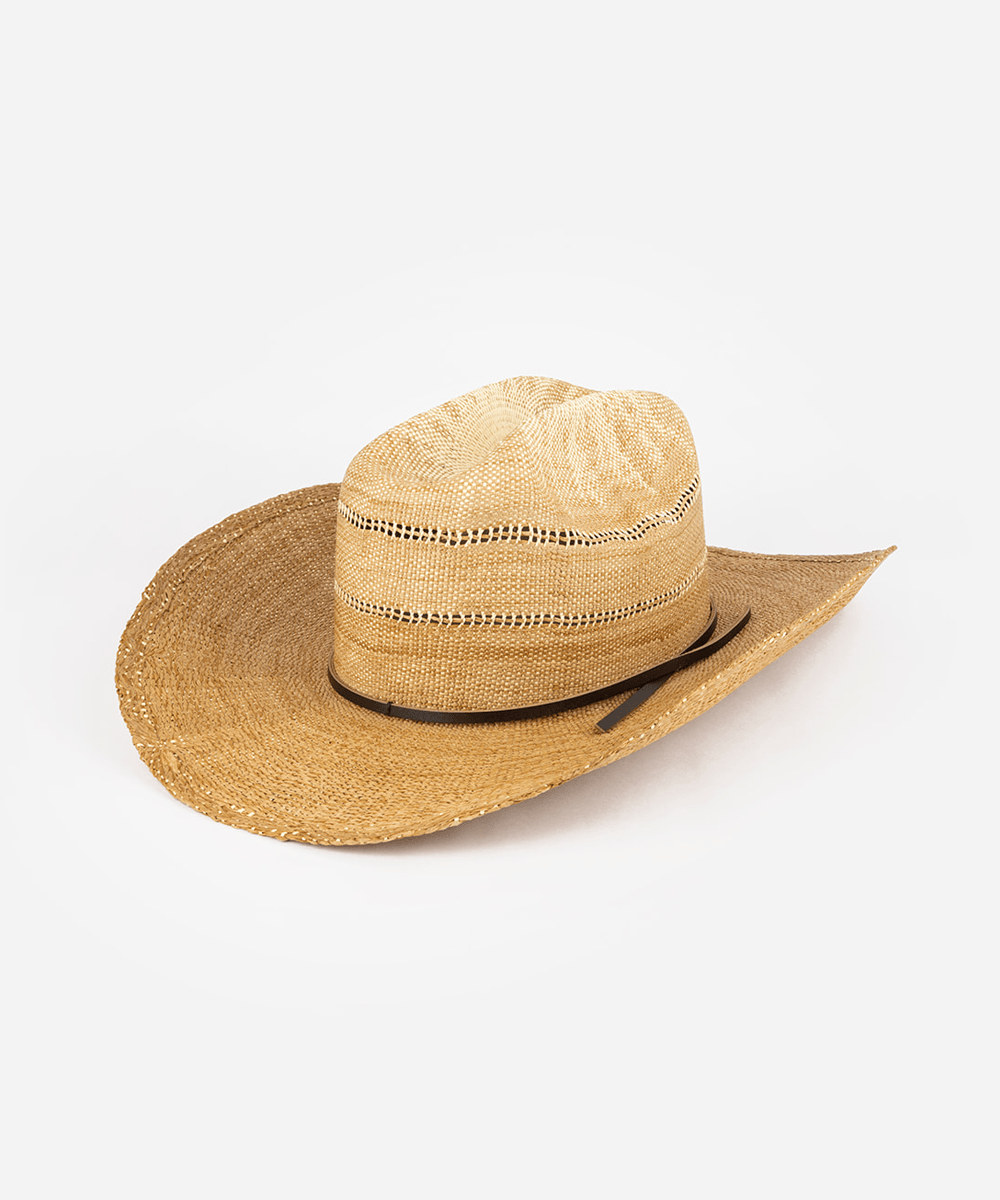NWT Gigi Pip Davey Straw Cowboy Hat Size M/L 59S in color Washed Tan Davey Straw Cowboy Hat | Straw Cowgirl Hats for Women main image 2