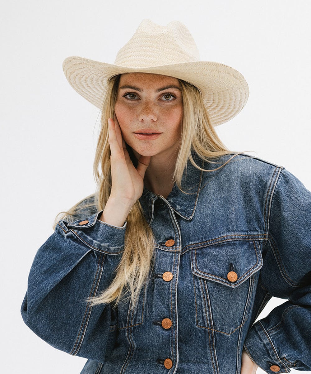 Linny Straw Cowboy Hat | Women display picture 1