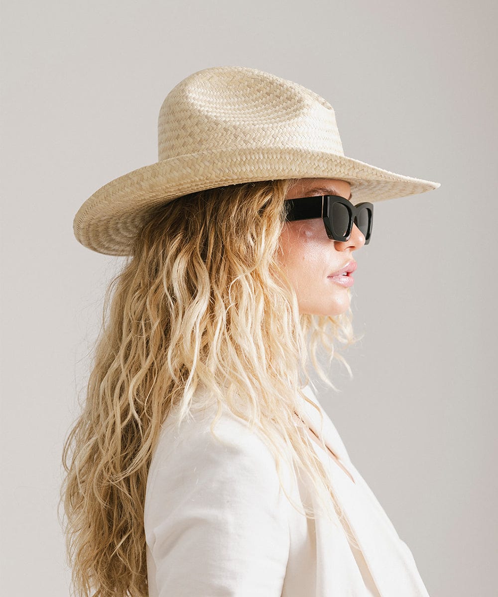 goggles straw Linny Gus Crown Western Hat - BLEMISHED